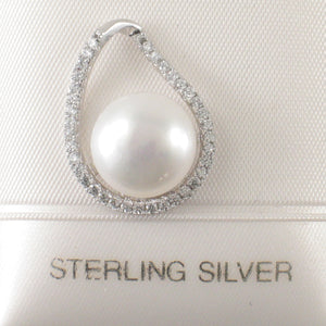9200650-Sterling-Silver-.925-Real-White-Cultured-Pearl-Cubic-Zirconia-Pendant