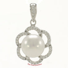 Load image into Gallery viewer, 9200680-Beautiful-Pendant-Crafted-White-Pearls-Solid-Silver-925-Cubic-Zirconia