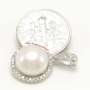 9200690-Unique-Pendant-Crafted-White-Pearls-Solid-Silver-925-Cubic-Zirconia