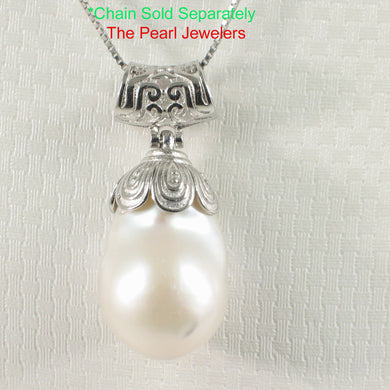 Sterling Silver 925 Baroque Pearl Pendant