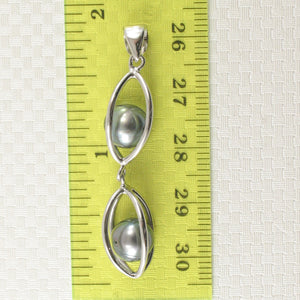 9209941-Sterling-Silver-925-Lucky-Lantern-Genuine-Black-Pearl-Pendant