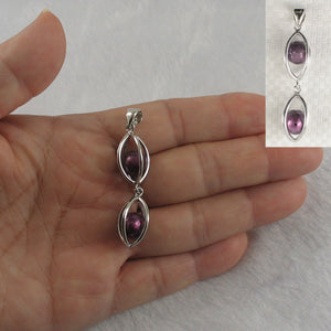 9209945-Sterling-Silver-925-Lucky-Lantern-Design-Purple-Cultured-Pearl-Pendant