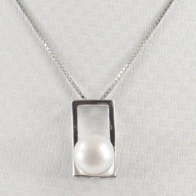 Sterling Silver 925 White Pearl Pendant