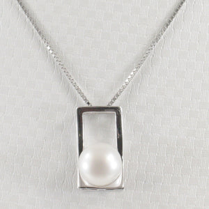 9209980-Rhodium-Oval-Sterling-Silver-925-Real-White-Cultured-Pearl-Pendant