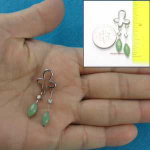 9210143-Unique-Design-Green-Jade-Cubic-Zirconia-Sterling-Silver-Pendant