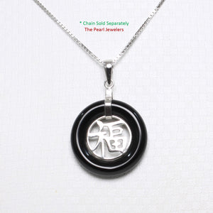 9210231-Crafted-Solid-Silver-Good-Fortunes-Black-Onyx-Pendant