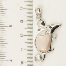 Load image into Gallery viewer, 9211113-Sterling-Silver-.925-Unique-Mouse-Mother-of-Pearl-Pendant