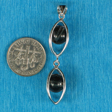 Load image into Gallery viewer, 9219947-Smoke-Quartz-Beads-Caged-Solid-Sterling-Silver-Lucky-Lanterns-Pendant