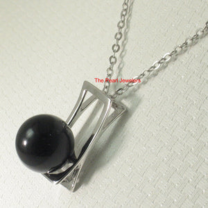 9219981-Black-Onyx-Pendant-Solid-Sterling-Silver-925-Rhodium-Plated