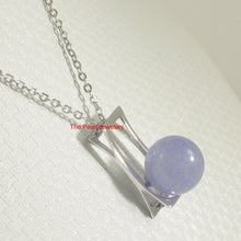 Load image into Gallery viewer, 9219982-Lavender-Jade-Pendant-Sterling-Silver-925-Rhodium-Plated