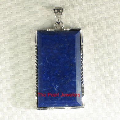 9220021-Rectangle-Blue-Lapis-Lazuli-Solid-Sterling-Silver-Pendant-Necklace