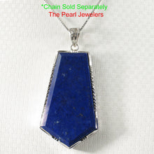 Load image into Gallery viewer, 9220050-Large-Blue-Lapis-Lazuli-Solid-Sterling-Silver-Pendant-Necklace