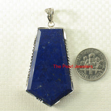 Load image into Gallery viewer, 9220050-Large-Blue-Lapis-Lazuli-Solid-Sterling-Silver-Pendant-Necklace