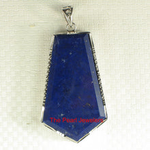 Load image into Gallery viewer, 9220050-Large-Blue-Lapis-Lazuli-Solid-Sterling-Silver-Pendant-Necklace