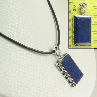 9220079-Solid-Sterling-Silver-Natural-Blue-Lapis-Lazuli-Pendant-Necklace