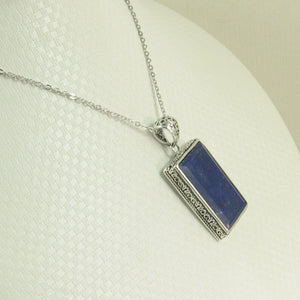 9220085-Genuine-Blue-Lapis-Lazuli-Solid-Sterling-Silver-Pendant-Necklace