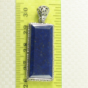 9220086-Solid-Sterling-Silver-Natural-Blue-Lapis-Lazuli-Pendant-Necklace