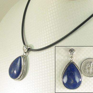 9220106-Gemstone-Pearl-Blue-Lapis-Lazuli-Solid-Sterling-Silver-Pendant-Necklace