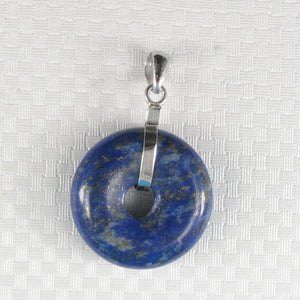 9220113-Sterling-Silver-Donut-Real-Blue-Lapis-Lazuli-Pendant-Necklace