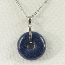 Load image into Gallery viewer, 9220115-Beautiful-Real-Blue-Lapis-Lazuli-Sterling-Silver-Pendant-Necklace