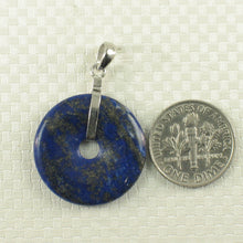 Load image into Gallery viewer, 9220116-Beautiful-Sterling-Silver-Real-Blue-Lapis-Lazuli-Pendant