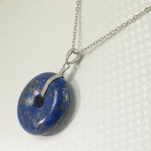 Load image into Gallery viewer, 9220118-Real-Blue-Lapis-Lazuli-925-Solid-Sterling-Silver-Pendant-Necklace