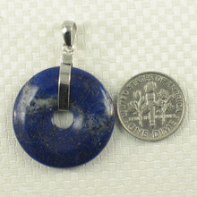 Load image into Gallery viewer, 9220121-Natural-Blue-Lapis-Lazuli-925-Solid-Sterling-Silver-Pendant-Necklace