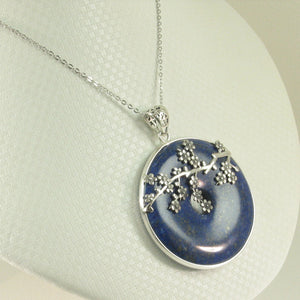 9220127-Solid-Sterling-Silver-Natural-Blue-Lapis-Lazuli-Pendant-Necklace