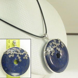 9220130-Real-55mm-Blue-Lapis-Lazuli-Solid-Sterling-Silver-Pendant-Necklace