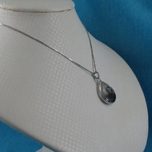 Load image into Gallery viewer, 9220132-Beautiful-Black-Rutilated-Quartz-Sterling-Silver-Pendant-Necklace