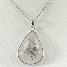 Load image into Gallery viewer, 9220134F-Rutilated-Quartz-Sterling-Silver-Handcrafted-Pendant-Necklace
