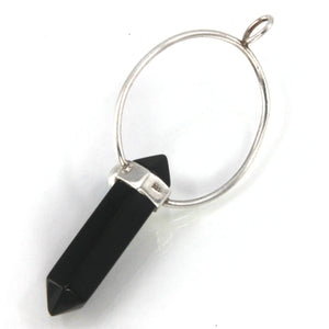 9230105-Sterling-Silver-Obelisk-Shaped-Pendant-in-Black-Onyx