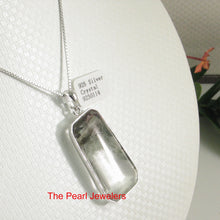 Load image into Gallery viewer, 9230114-Minimalist-Natural-Multi-Inclusion-Quartz-Crystal-Sterling-Silver-Necklace