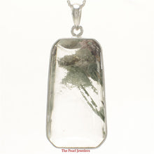 Load image into Gallery viewer, 9230114-Minimalist-Natural-Multi-Inclusion-Quartz-Crystal-Sterling-Silver-Necklace