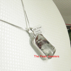 9230118-Solid-Sterling-Silver-.925-Natural-Multi-Inclusion-Quartz-Crystal-Necklace