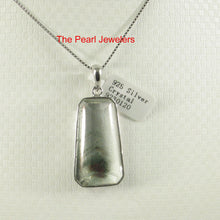 Load image into Gallery viewer, 9230120-Minimal-Natural-Multi-Inclusion-Quartz-Crystal-.925-Sterling-Silver-Necklace