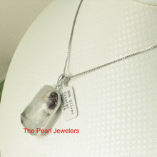 Load image into Gallery viewer, 9230124-Natural-Multi-Inclusion-Quartz-Crystal-Sterling-Silver-.925-Pendant-Necklace