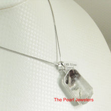 Load image into Gallery viewer, 9230124-Natural-Multi-Inclusion-Quartz-Crystal-Sterling-Silver-.925-Pendant-Necklace