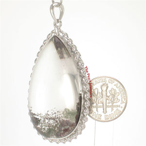9230130-Simple-Natural-Multi-Inclusion-Quartz-Crystal-Solid-Sterling-Silver-Pendant