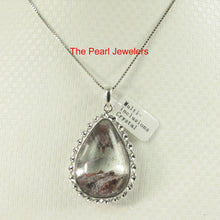 Load image into Gallery viewer, 9230138-Sterling-Silver-.925-Natural-Multi-Inclusion-Quartz-Crystal-Pendant-Necklace