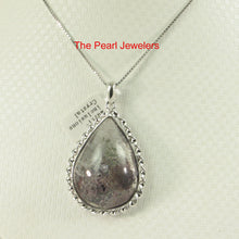 Load image into Gallery viewer, 9230139-Solid-Sterling-Silver-.925-Multi-Inclusion-Quartz-Crystal-Pendant-Necklace