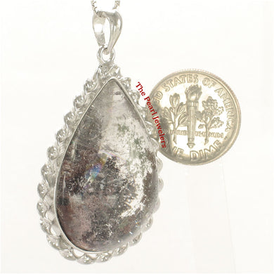 9230139-Solid-Sterling-Silver-.925-Multi-Inclusion-Quartz-Crystal-Pendant-Necklace