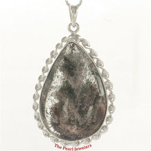 Load image into Gallery viewer, 9230140-Natural-Multi-Inclusion-Quartz-Crystal-Sterling-Silver-.925-Pendant-Necklace