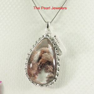 9230144-Natural-Multi-Inclusion-Quartz-Crystal-925-Sterling-Silver-Necklace-Pendant