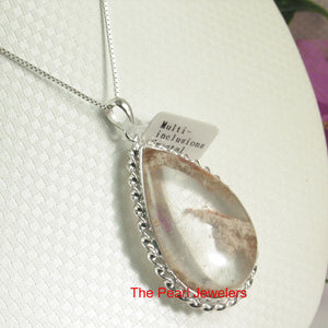 9230145-Sterling-Silver-Natural-Multi-Inclusion-Quartz-Crystal-Necklace-Pendant