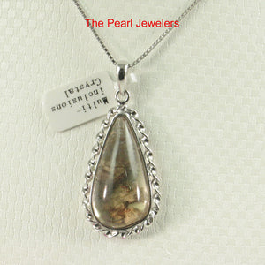 9230148-Sterling-Silver-Natural-Multi-Inclusion-Quartz-Crystal-Necklace-Pendant