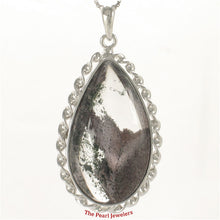 Load image into Gallery viewer, 9230149-Genuine-Natural-Multi-Inclusion-Quartz-Crystal-925-Silver-Necklace-Pendant
