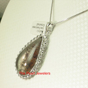 9230151-Genuine-Natural-Quartz-Solid-.925-Silver-Necklace-Pendant