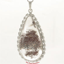 Load image into Gallery viewer, 9230152-Natural-Quartz-Multi-Inclusion-Solid-925-Silver-Pendant-Necklace