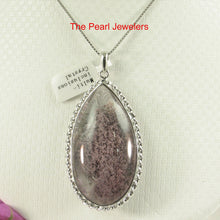 Load image into Gallery viewer, 9230154-Solid-Silver-.925-Natural-Multi-Inclusion-Quartz-Crystal-Pendant-Necklace